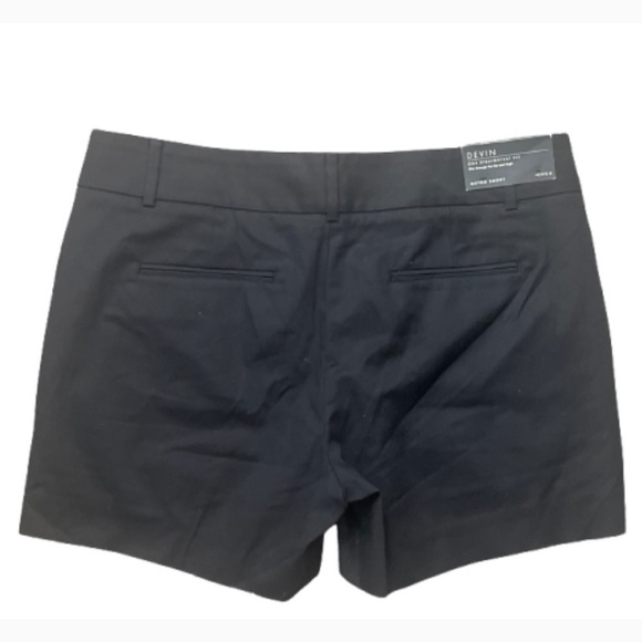 Ann Taylor Black Tailored Devin Shorts Metro short stretch pockets petite size 8 - Picture 3 of 8